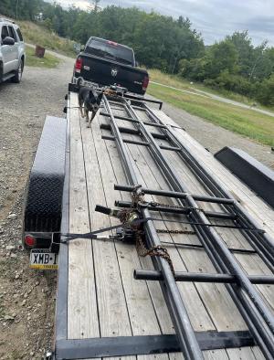 transporting custom railing to Allentown