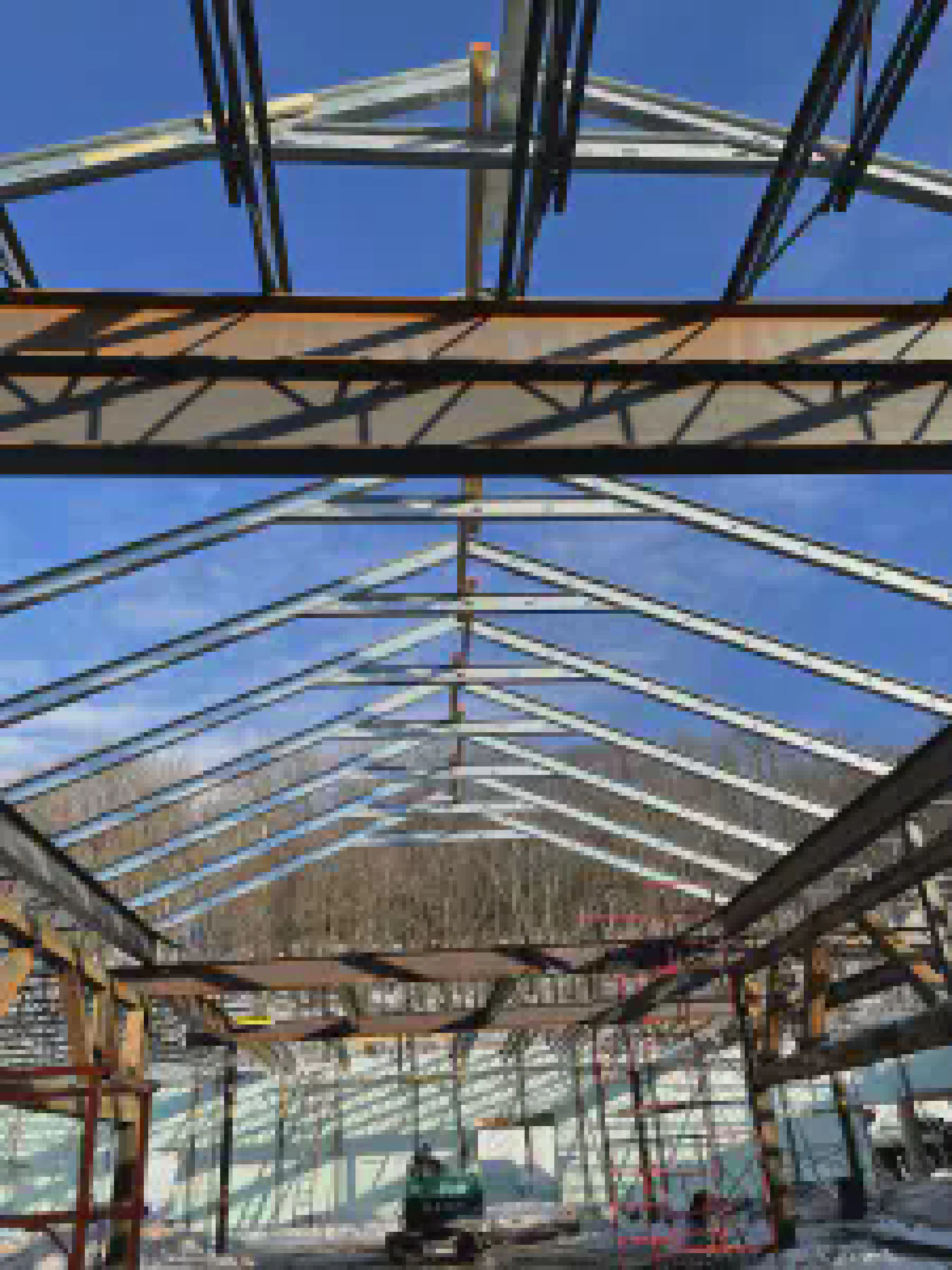 steel roof beems